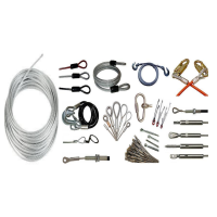 Wire Rope & Assemblies | Galvanized Steel & SS304/316 | 2–32 mm | Swaged Sockets, Thimbles, Turnbuckles | Lifting Rigging Marine Architectural Cables UAE